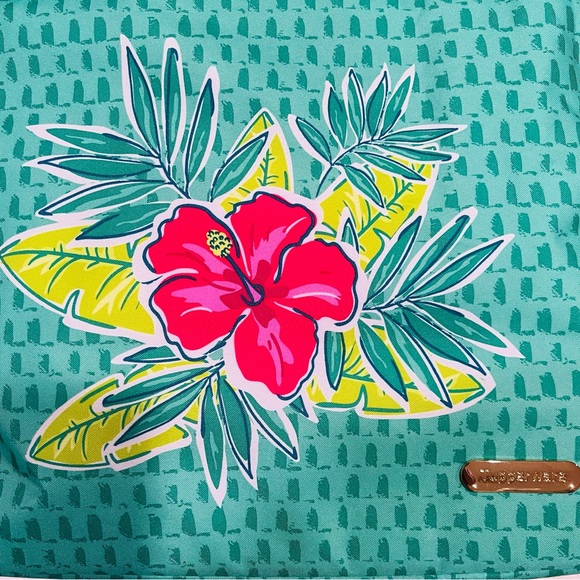 NEW in Package- Tupperware Tropical Floral Insulated Picnic Tote Bag - Picture 7 of 12